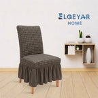 ELGEYAR Bürümcük Sandalye Kılıfı - Açık Kahve