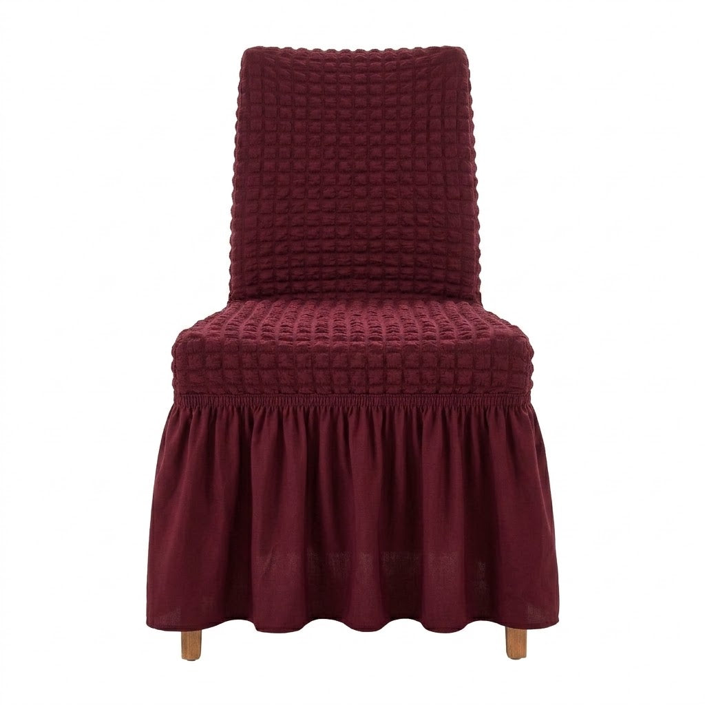 ELGEYAR Bürümcük Sandalye Kılıfı - Bordo