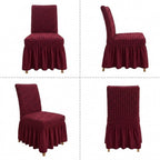 ELGEYAR Bürümcük Sandalye Kılıfı - Bordo