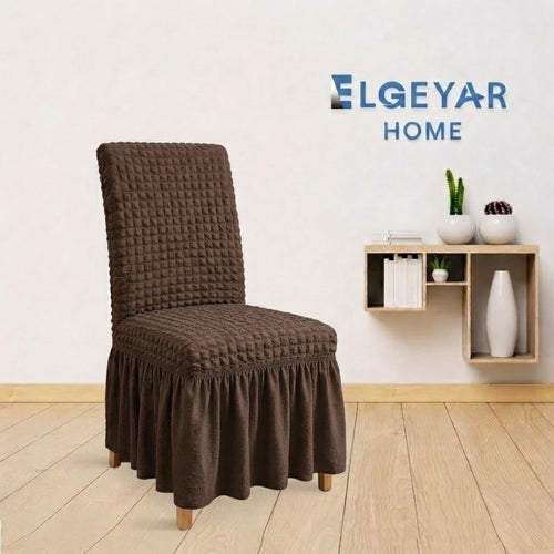ELGEYAR Bürümcük Sandalye Kılıfı - Kahve