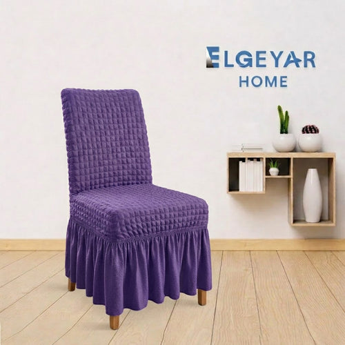 ELGEYAR Bürümcük Sandalye Kılıfı - Lila