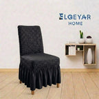 ELGEYAR Bürümcük Sandalye Kılıfı - Siyah