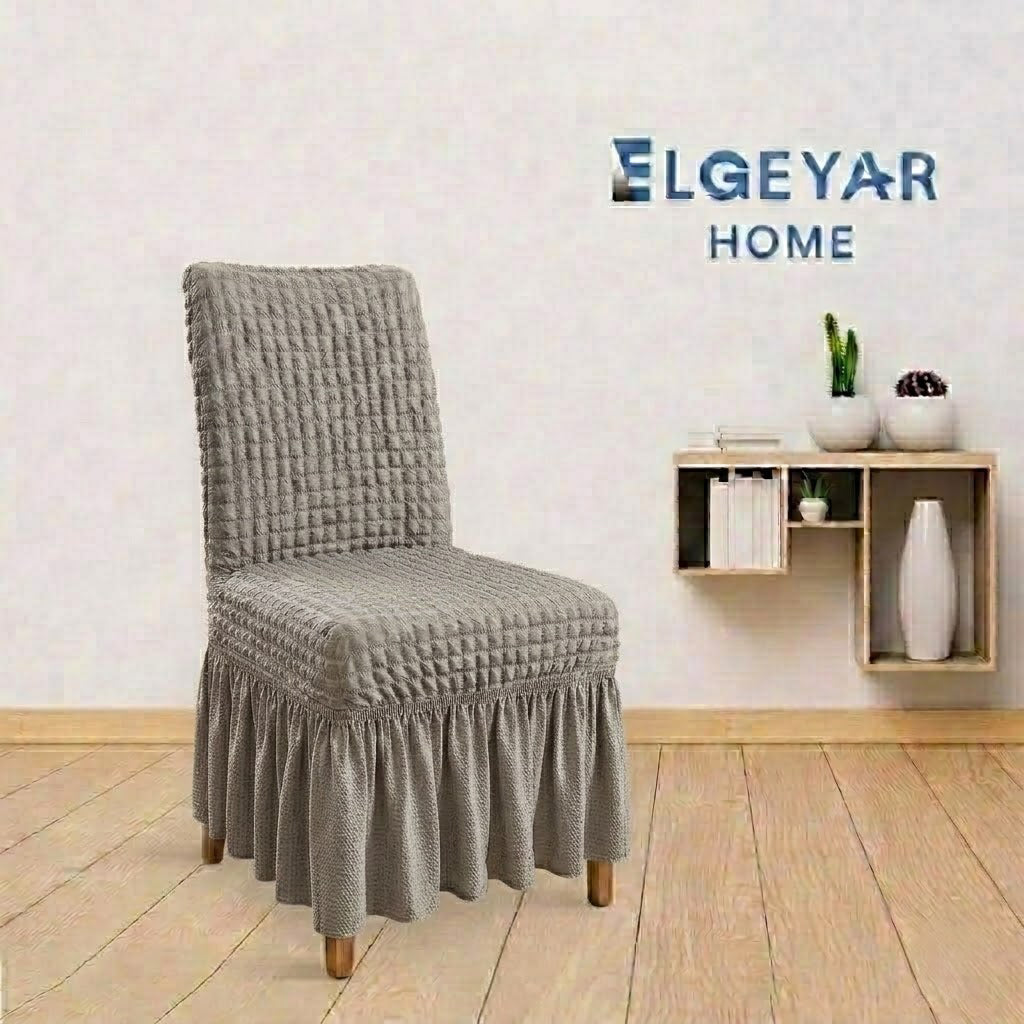 ELGEYAR Bürümcük Sandalye Kılıfı - Taş Gri