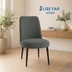 ELGEYAR Oval Bohem Sandalye Kılıfı - Antrasit