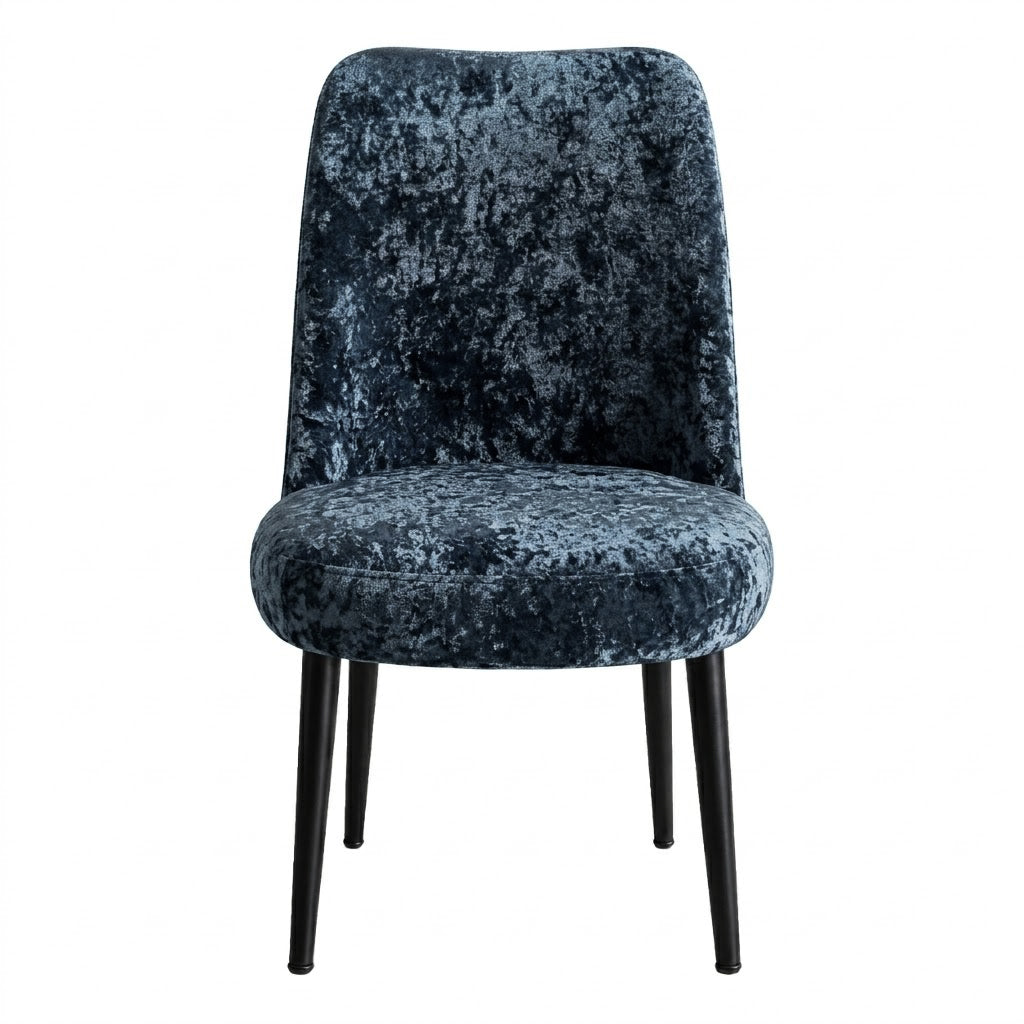 ELGEYAR Oval Kadife Sandalye Kılıfı - Antrasit