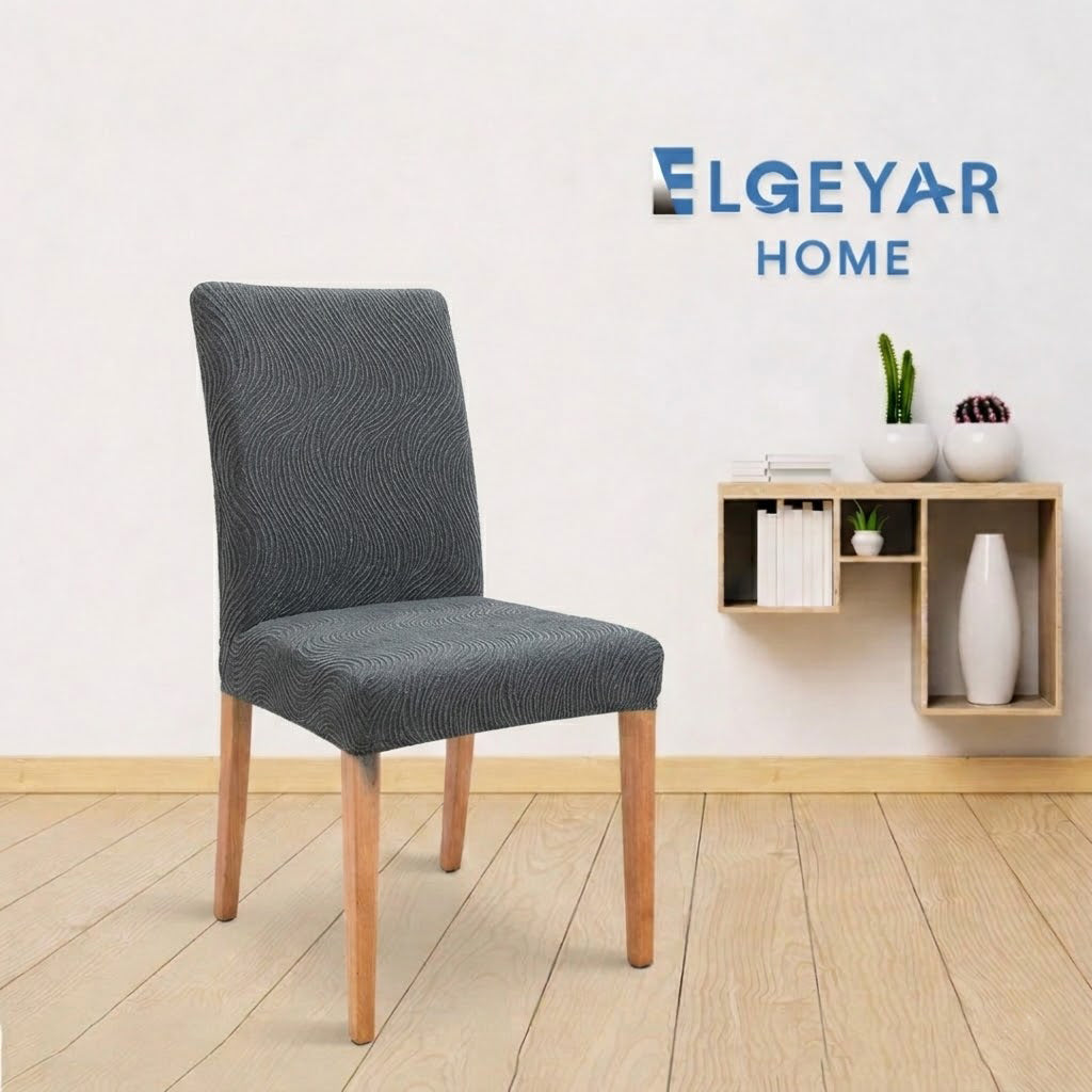 ELGEYAR Su Yolu Sandalye Kılıfı - Antrasit