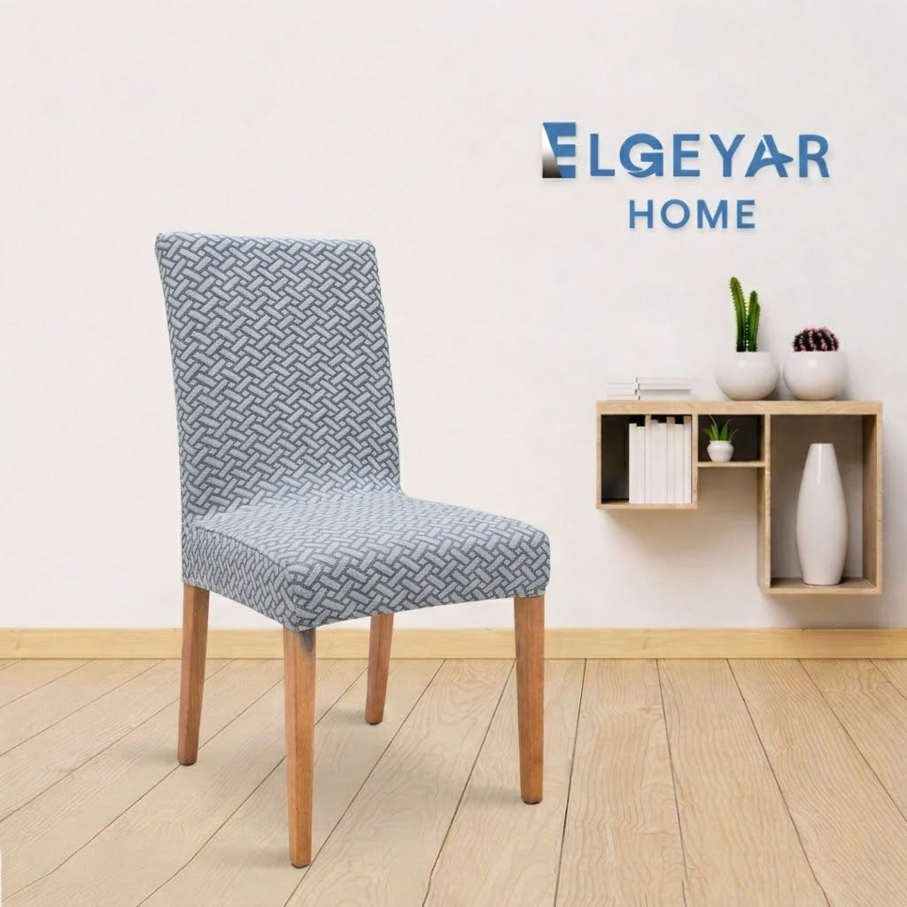 ELGEYAR Tuğla Sandalye Kılıfı - Taş Gri
